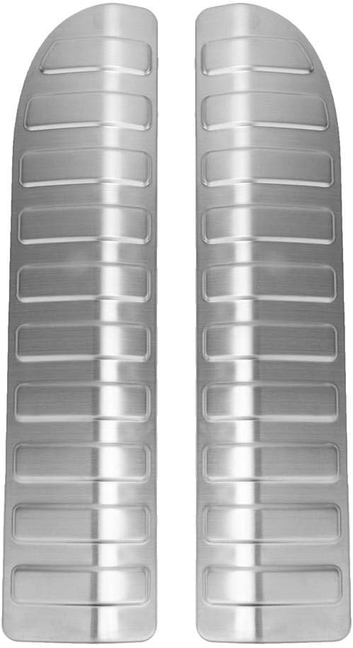 Rear Bumper Cover, 2pcs Interior Bumper Stainless Steel Decoration Trim Cover Fit for Land Rover Range Rover Sport 2014-2018