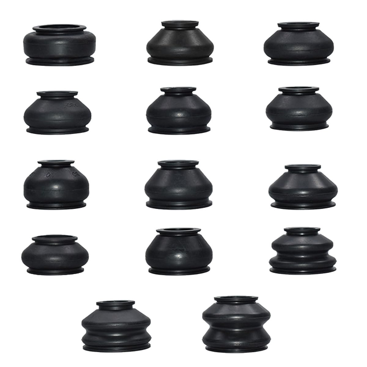 ZIMISI 14PCS Ball Joint Car Tie Rod Boot, Rubber Tie Rod End Boots Dust Protection Cover, Automotive Turn To Rods Arm Ball Joint Head Boot, Universal Vehicles Suspension Steering Accessories-picture-10