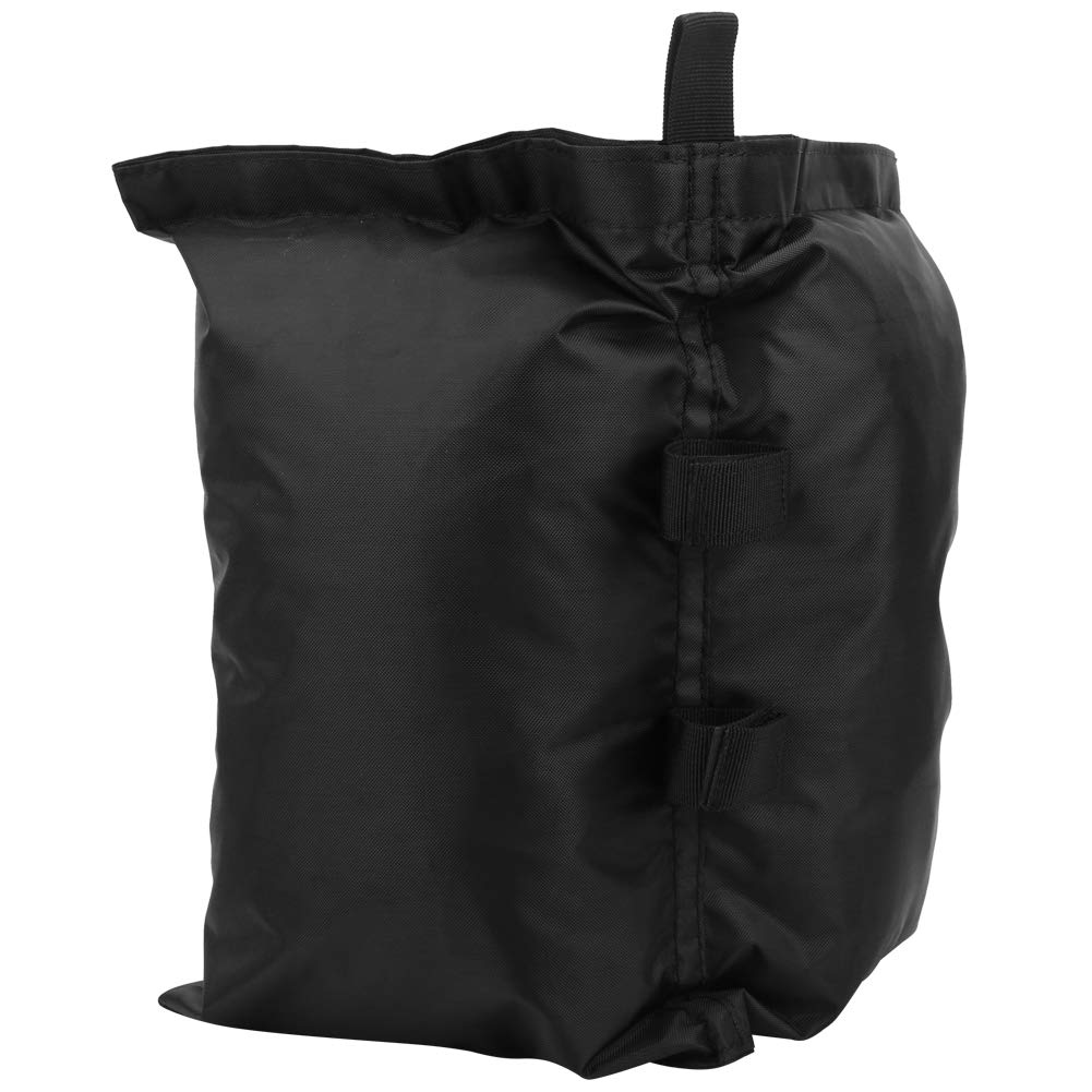 Outdoor Sunshade Fixed Sandbag, Tent Fixed Sandbag Oxford Cloth Leakproof Black Heavy Duty for Garden