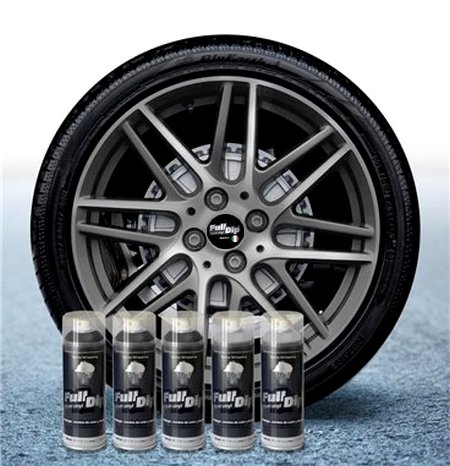 5 Stück Full Dip 400 ml anthrazit Candy Pearl Matt