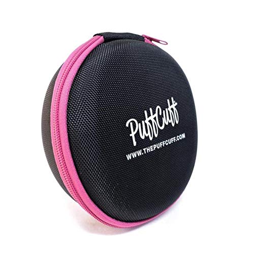 Puffcuff round hardcover carrying case