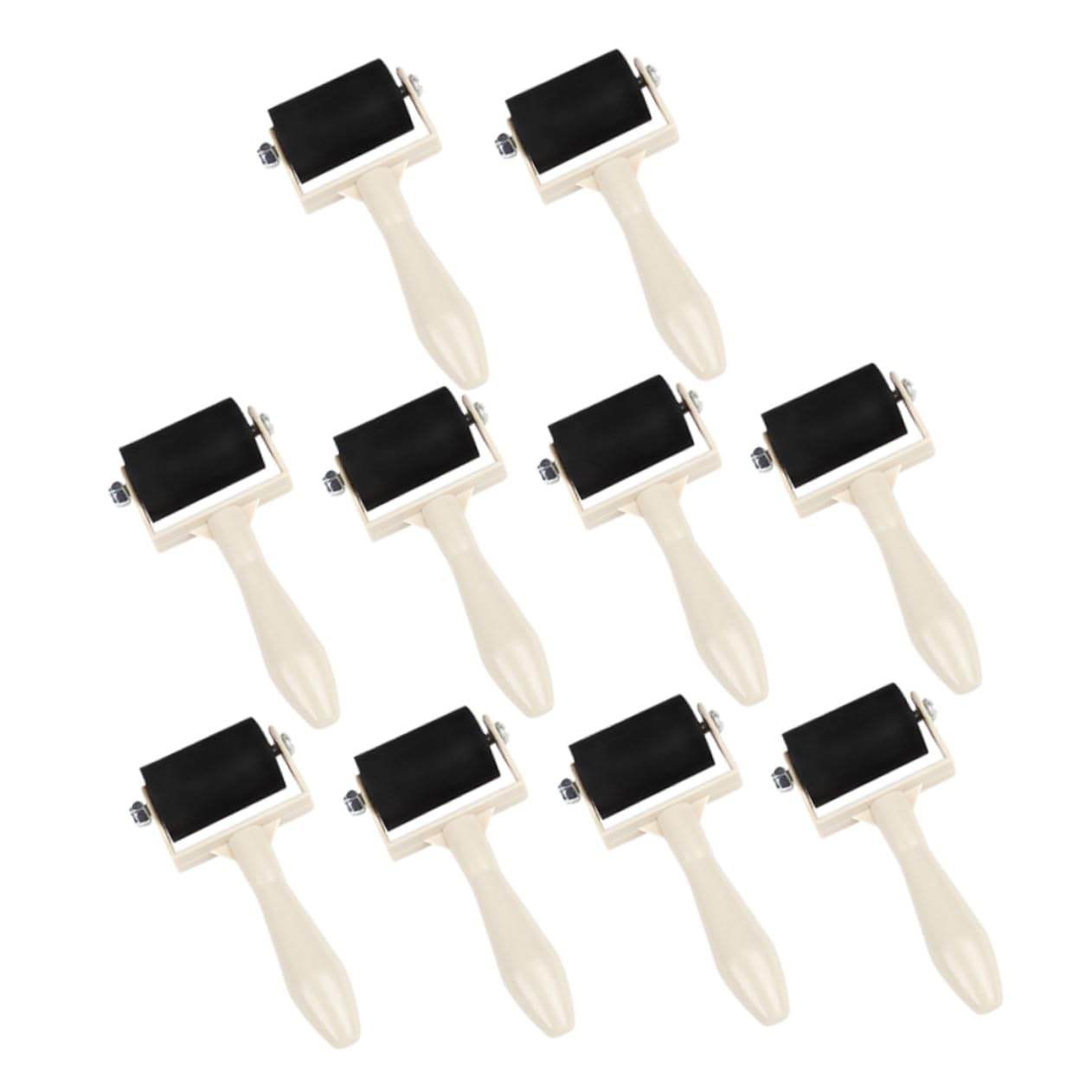 GRIRIW Woodworking Glue Roller 10pcs Boys and Girls Printmaking for Art Projects