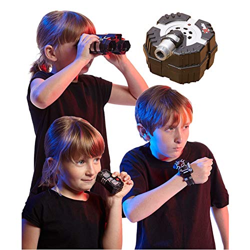 Spyx 10515 Recon Set - Includes Night Nocs + Voice Disguiser + Recon Watch + Motion Alarm. Perfect For Your Next Recon Mission And An Awesome Addition For Your Spy Gear Collection! thumb #1