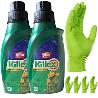 2 Litre ORTHO KILLEX Lawn Weed Killer Concentrate, 2-Pack Bundle