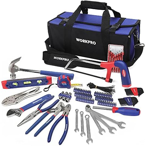WORKPRO 156PC Home Repair Tool Kit Cover