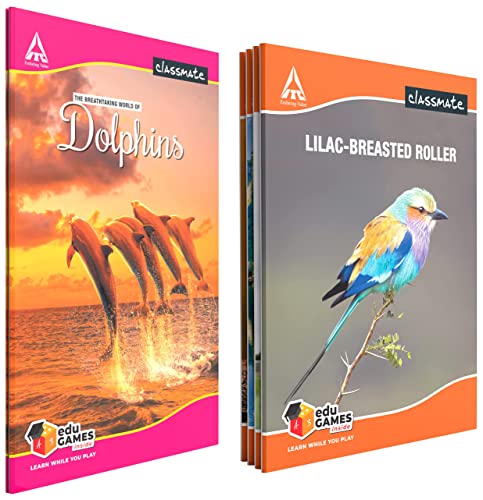 Image of Classmate Notebook - Single Line & Classmate Long Book - Unruled, 160 Pages, 330 mm x 210 mm - Pack Of 2