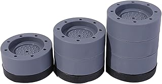 Pads antidérapants antidérapants, Domicile 4 PIÈCES Tampons anti-marché Machine à laver Absorbeur Mat Coussin Mat anti-bruit Tapis anti-bruit Pads de plancher Bretelles et supports ( Color : Gray 8 )