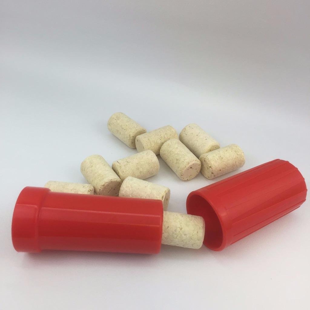 Biowin Hand Corkers And 10 Corks For Fitting Straight Corks To Wine Bottles