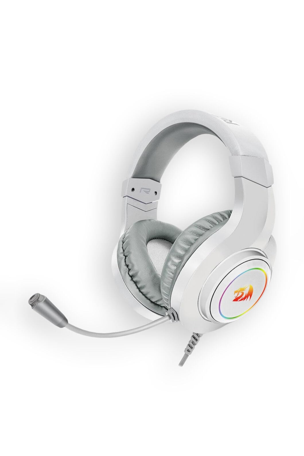 Redragon Hylas RGB Wired Gaming Headset with Microphone (H260, White)