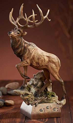 Escultura de alce Wild Wings Hoofin It miniatura 1