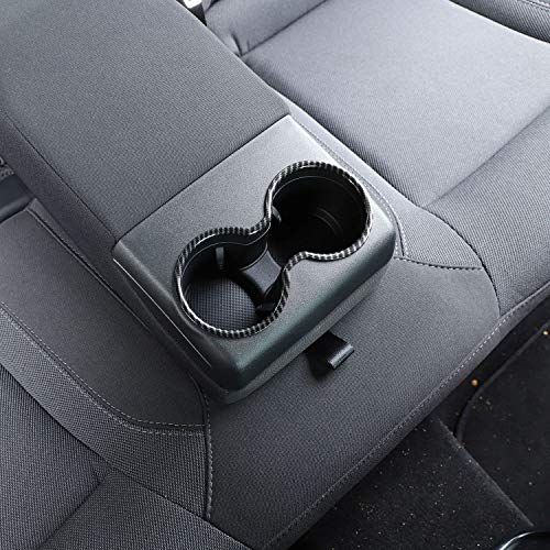 Portavasos ABS Fibra de Carbono Trasero Dodge Charger 2010-2020 miniatura 5