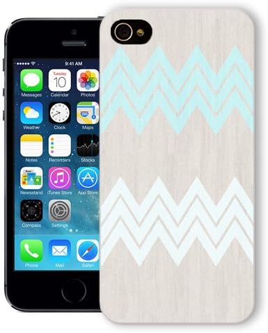 Iphone Case, i phone 5 5s case, Iphone5 Iphone5s covers, plastic cases back cover skin protector,blue white wood grain