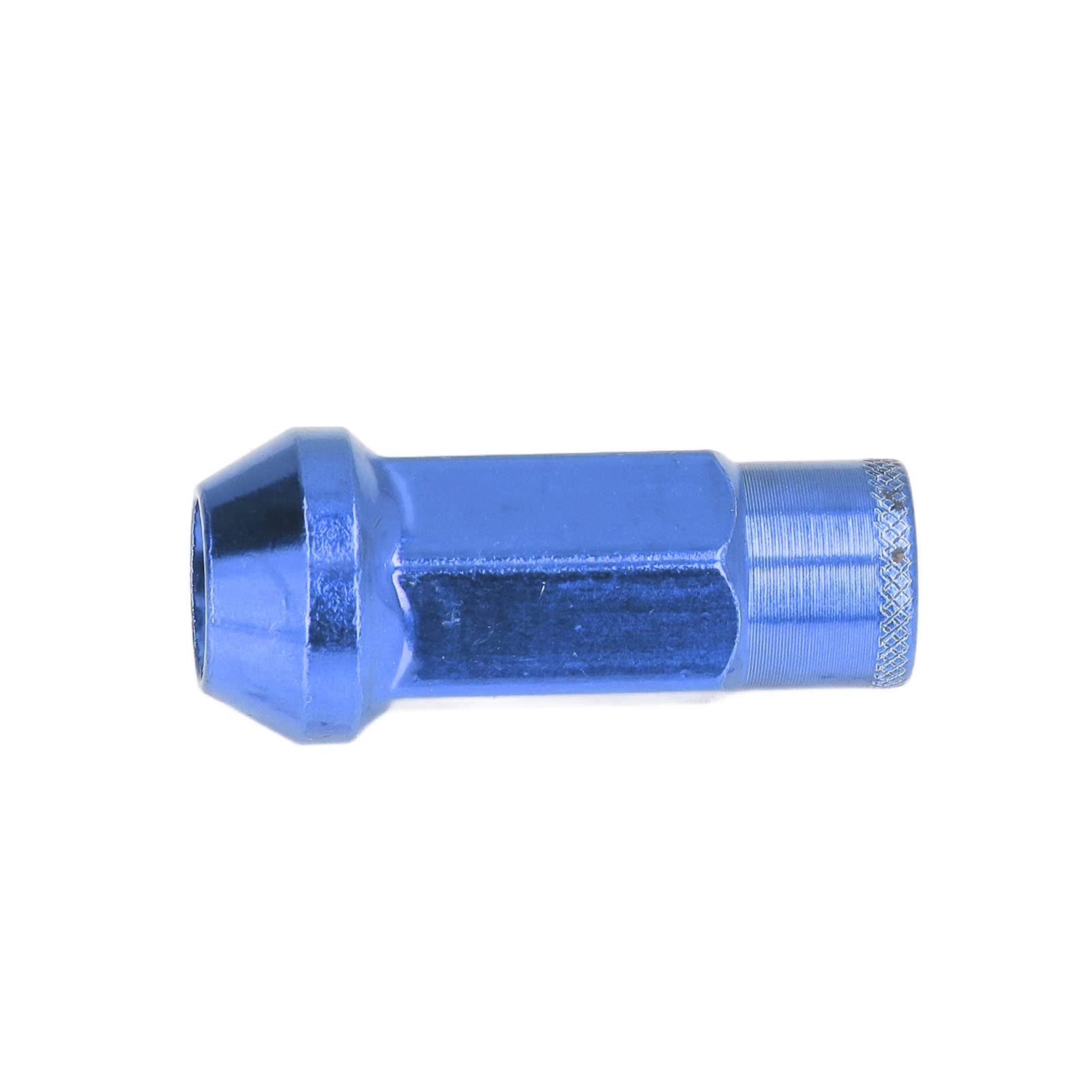 KIMISS Radmuttern, Universal 20 Stück M12x1,25 Metall Radmuttern Universal Autozubehör(Blau)