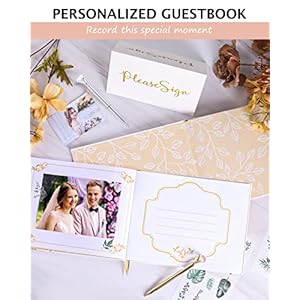 Weddingguestbookguestbookweddingreceptionwithpens9x7personalizedweddingguestbookphotoalbumsigninbookgoldfoilhardcovergildededgesforweddingsbabyshowerparty Urban Country Home Decor Wedding guest book guest book wedding reception with pens 9×7 personalized wedding guestbook photo album sign in book gold foil hardcover gilded edges for weddings baby shower party urban country home decor