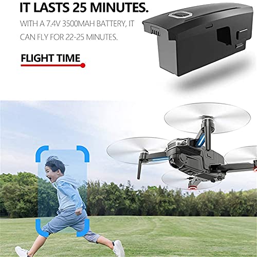 YYAI-HHJU GPS-Drohne, GPS 5G WiFi-Übertragung FPV-GPS-Drohne, Mit 4K Hd-Kamera, Mit GPS-Rückkehr Nach Hause, Follow Me… – Bild 4