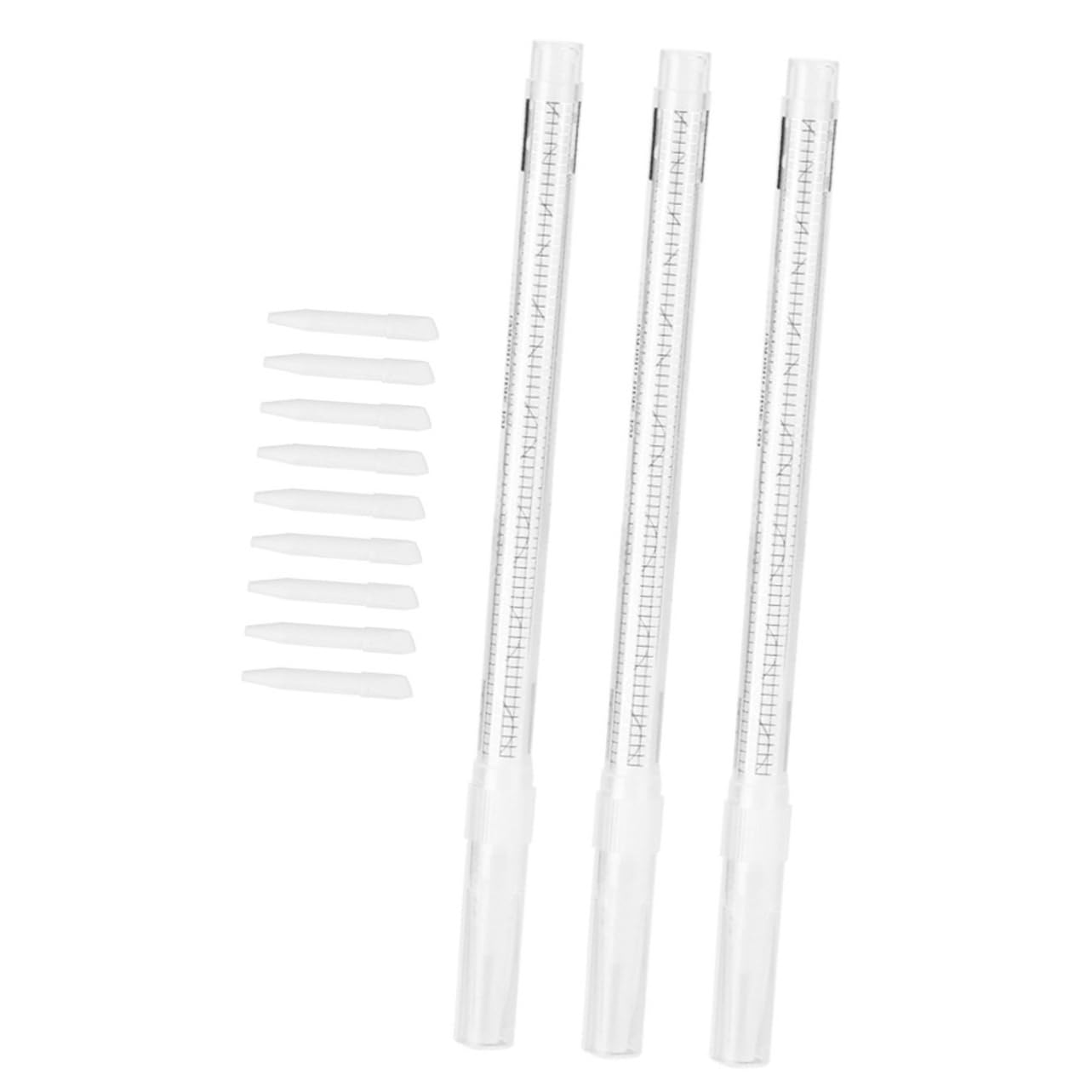 TOVINANNA 3Pcs Portable White Makeup Marker Eraser Convenient Marker Corrector for Eyebrow Tattoo Removal Durable Lightweight Easy to Use present for Beauty Enthusiasts