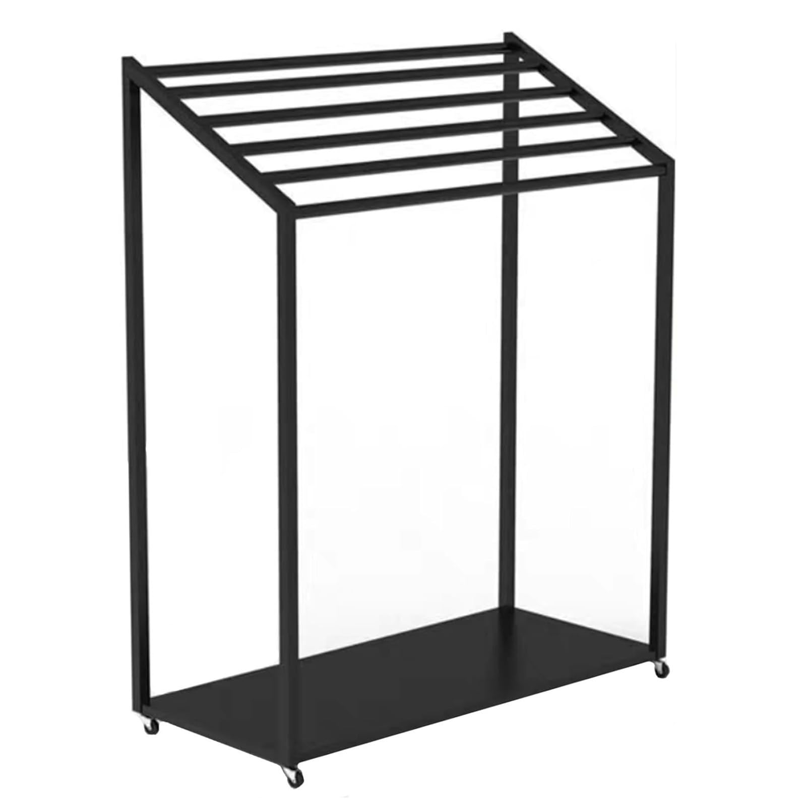 Petit support pour sécher les serviettes et tapis de gym mobile