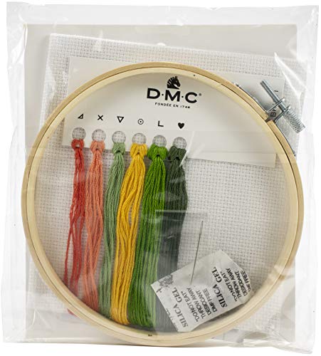 Image of DMC Stitch Kit 6 inch Diameter - Cactus (14 Count)