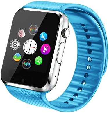 ELCBEST SIM Smart Watch Phone with TF Card Bluetooth Sweatproof Wrist Watch Support Touch Screen//Handsfree Call/Notification Push/Facebook/Twitter/Internet for Android Limited Functions for iPhone