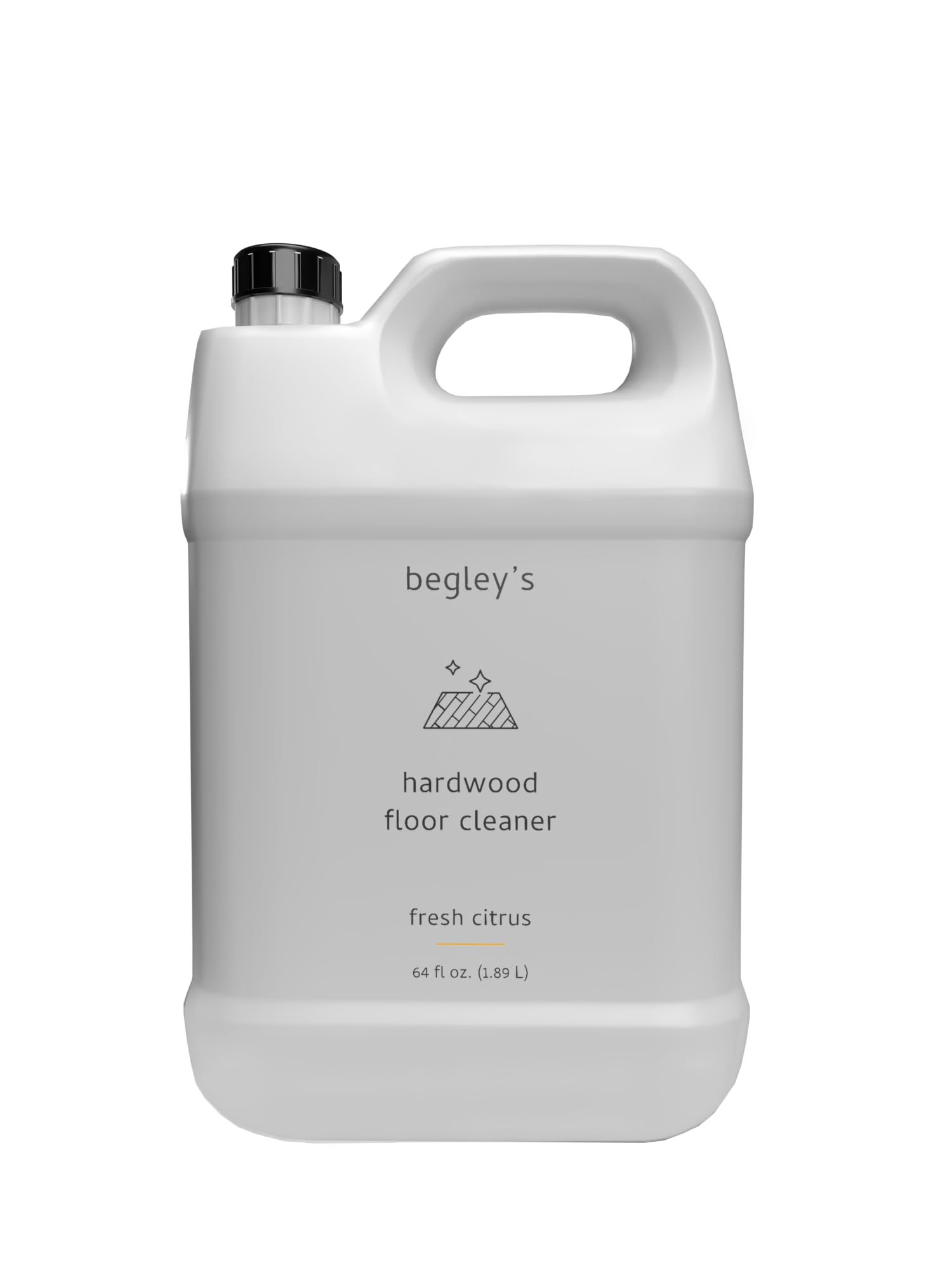 Begley's Hardwood Floor Cleaner Spray - Hard Wood Floor Cleaner for Mopping - Citrus Scent Hardwood Cleaner - 64 oz