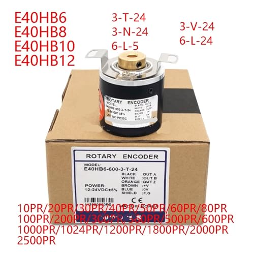 Encodeur rotatif E40HB12 1000 2500 3 T 24 capteur de phase pour automates