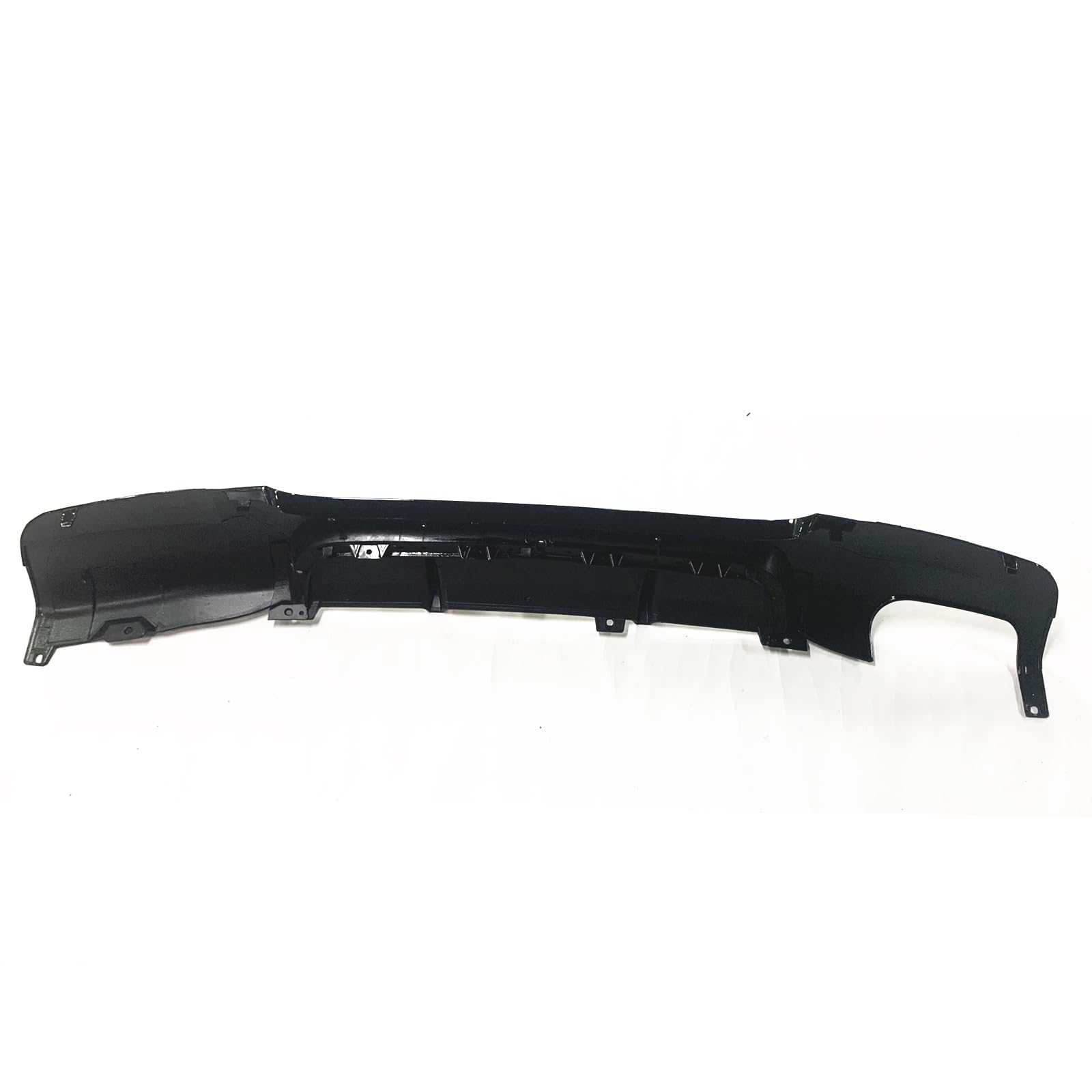 Dyfuzor tylnego zderzaka warga W/O światło do BMW 3Ser E90 E91 M Sport 2005-2012 czarny