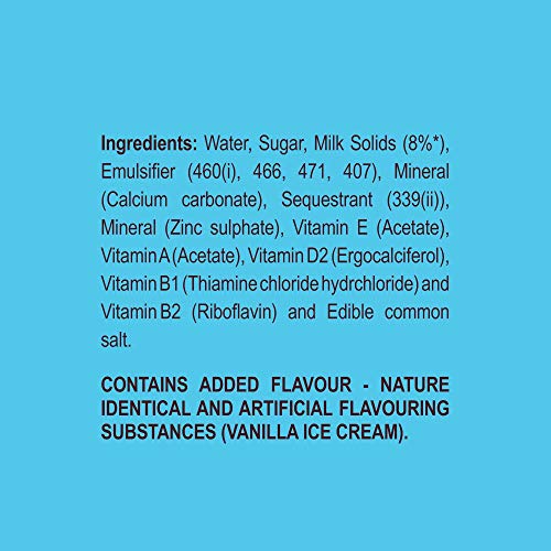 Image of HERSHEY'S Vanilla Ice Cream Flavored Liquid Milkshake | Enriched With Calcium | 180Ml - Pack Of 18