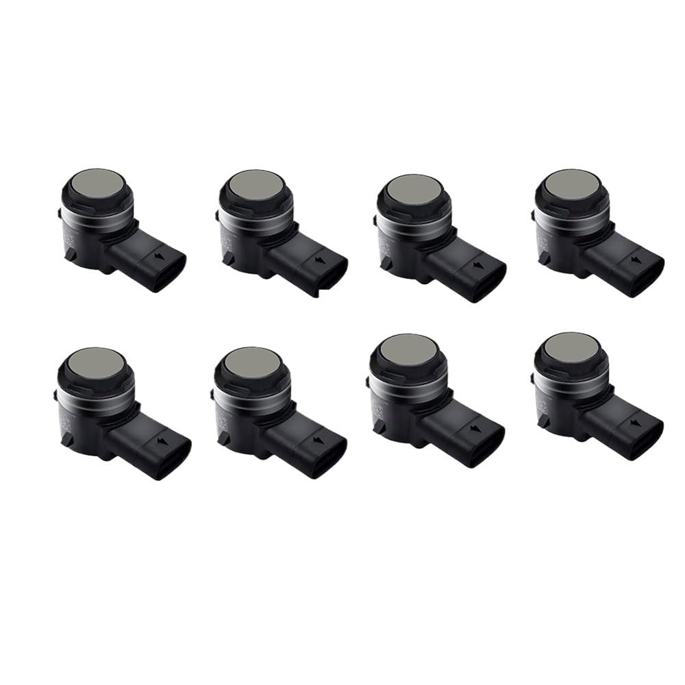 Sensori Rilevamento Distanza Kit sensore di parcheggio per Auto Parktronic Luce Radar retromarcia monitoraggio per Sienna SE XLE XL30 | Grey (8 pcs)