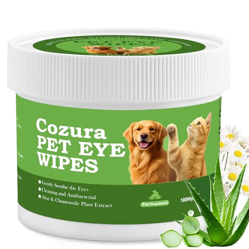 Cozura Pet Eye Wipes