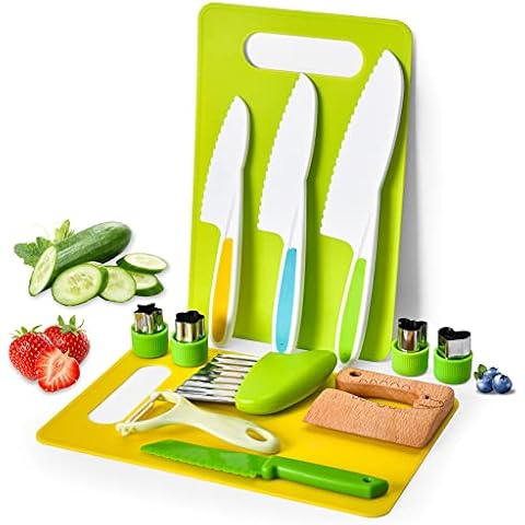 Kids Kitchen Knife Set for Safe and Fun Cooking Cover