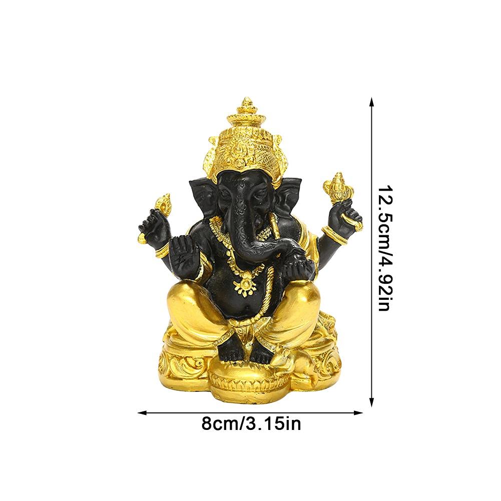 Sculpture Buddha Elephant Bóg Statua Home Żywicy Ozdoby Dom Biurowy Dekoracje Pulpitu Buddyjska Rzeźba Rzeźba Dekoracja Statue