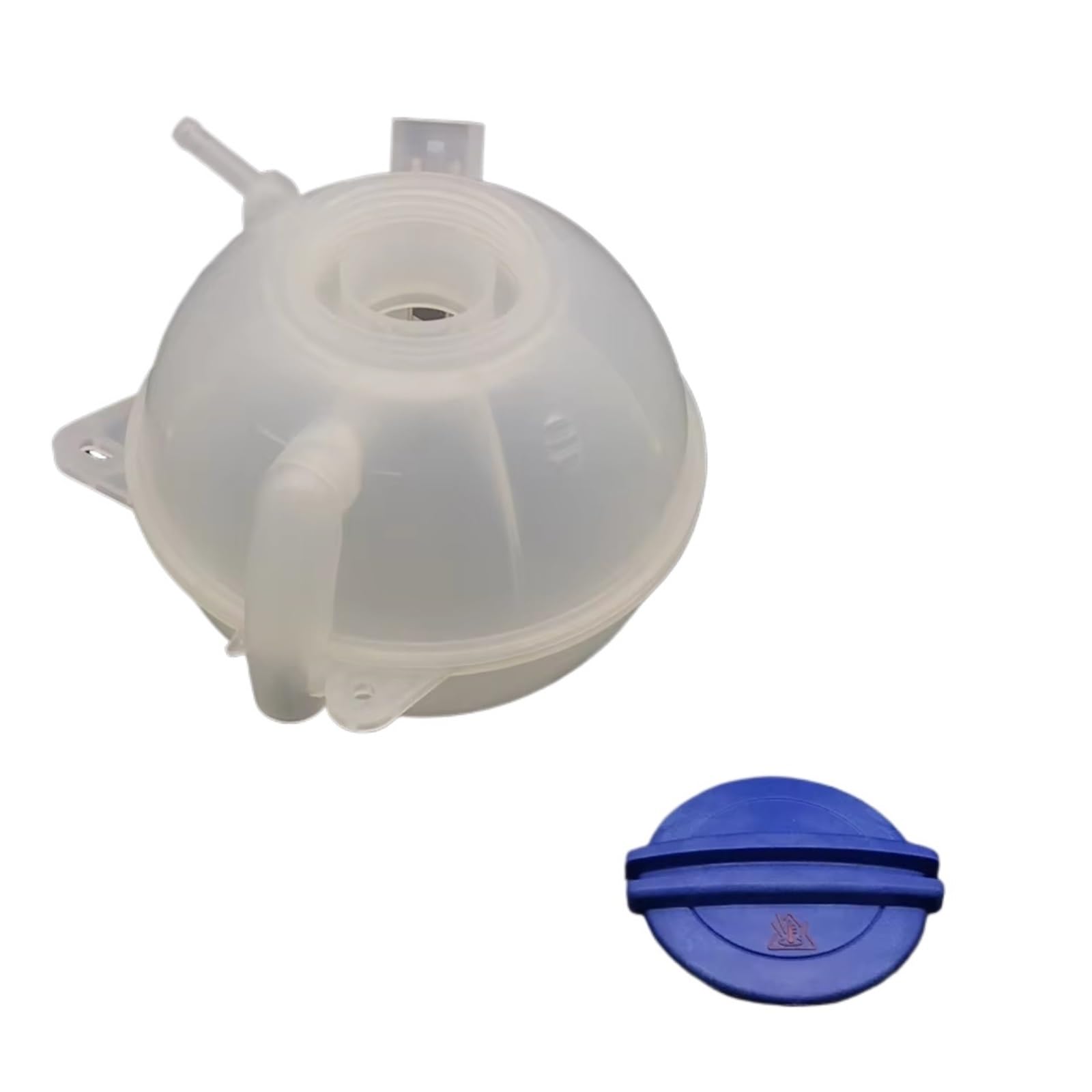 Depósito de refrigerante del Motor Compatible con VW Bora 1J2 1998 1999 2000 2001 2002 2003 2004 2005 1J0121403B Depósito de expansión de refrigerante con Tapa