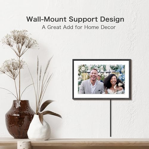 undefined Digital Picture Frame, 10.1'' Frameo Digital Frame Wifi, 32GB Memory, 1280*800 HD Touch Screen Digital Photo Frame, Wall Mountable, Auto-Rotate, Share Instantly, Wedding, Birthday Gifts for Women, Mom の商品画像 6