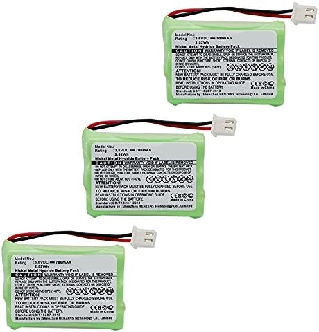 Tri-tronics G2Pro, collar de perro batería Combo-pack Paquete de 3