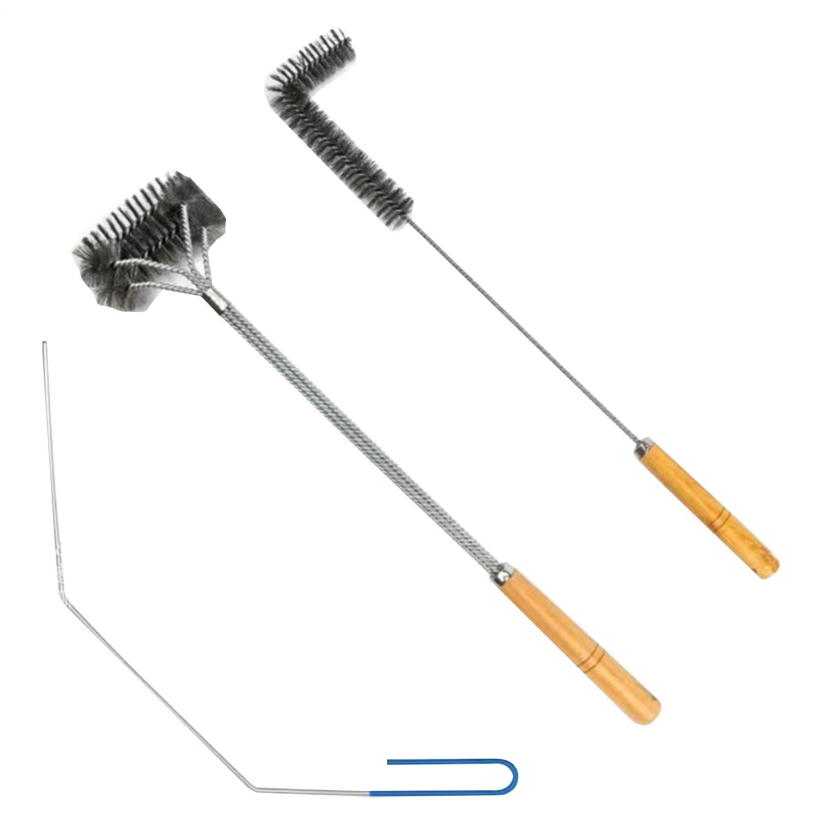 Kit de limpieza de cepillo de alambre para freidora de 3 pulgadas | herramientas de estropajo resistentes