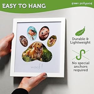 Green Pollywog,5-Opening Paw Print Collage Frame,Paw Print Picture Frame,Dog Frame for Pictures,Dog Mom Frame,Dog Dad Frame,Dog Paw Print Gifts,Pet Memorial Picture Frame,Pawprint Frame Green Pollywog5 Opening Paw Print Collage FramePaw Print Picture FrameDog Frame for PicturesDog Mom FrameDog Dad FrameDog Paw Print GiftsPet Memorial Picture FramePawprint Frame