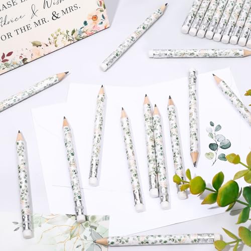 FYSUIMU 50 piezas lápices cortos con borrador 4 pulgadas miniatura 3