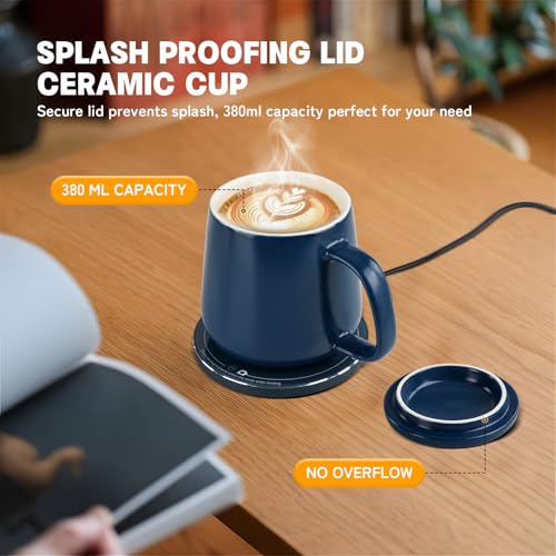 USBERG Smart-Warming Ceramic Mug Navy