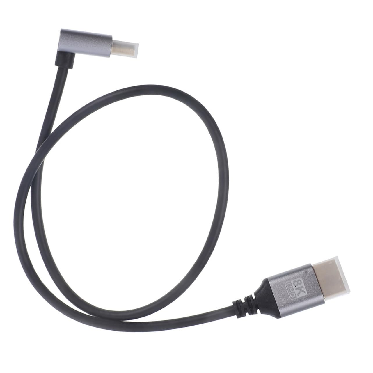 NULYLU Male to Male Video Cable Connector for Tvs Computers and Projectors Downward Angle -Compatible Cord for High Definition Viewing