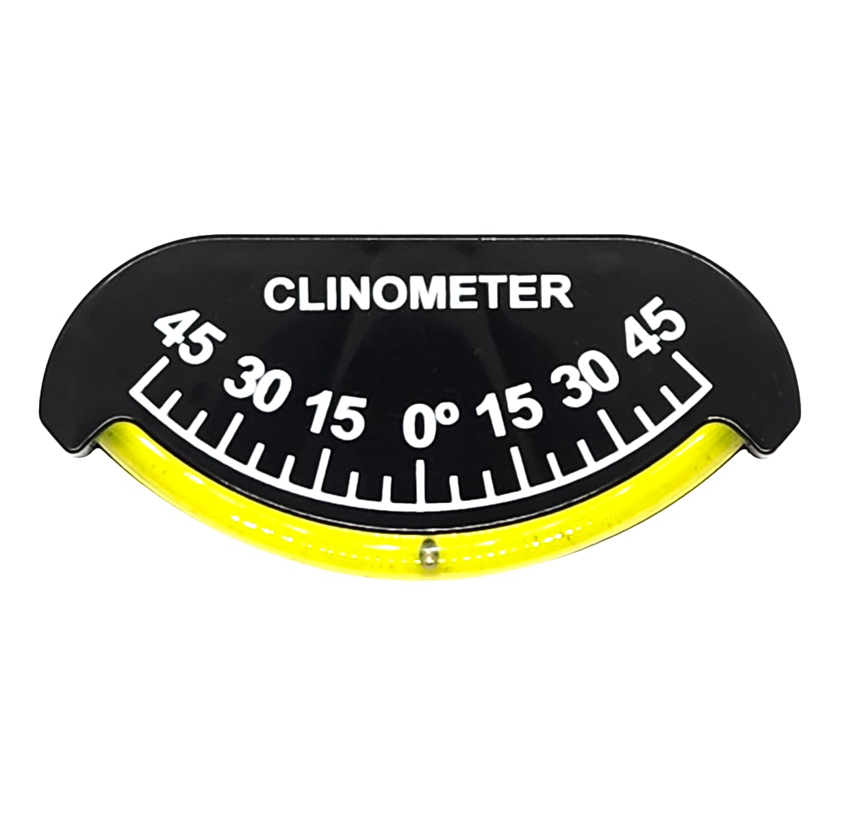 Clinometer High Resolution Heel Angle Level Gauge for Off-Road Vehicle, Jeep, Truck, RV, Camper, Trailer, or Boat (Marine Vessels or Sailboat) mounts on Bulkhead of Boat