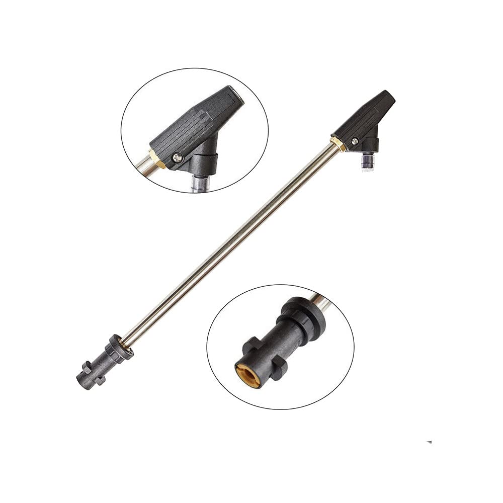 Trade-Shop Strahlrohr Düse Schlauch Sandstrahlen Nassstrahlen Set kompatibel mit Kärcher K2 K3 K4 K5 K6 K7 Hochdruckreiniger/mit Bajonett-Adapter