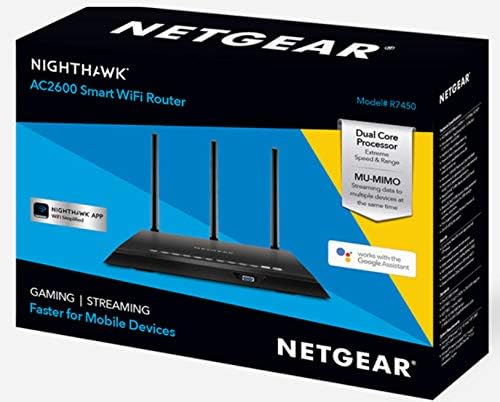 Miniatura 2 de NETGEAR Router WiFi inteligente AC2600 de Nighthawk (R7450)