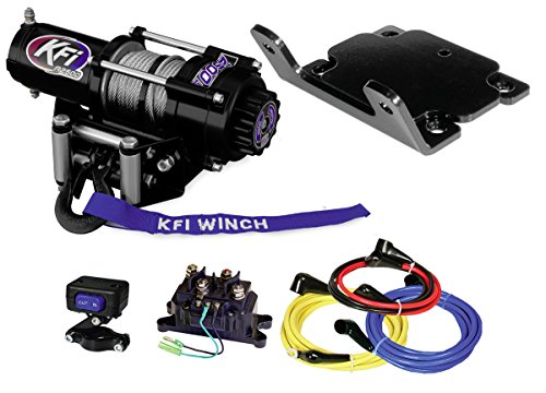 Kit Combo KFI A2500-R2 Winch 2500 lb y Montura miniatura 1