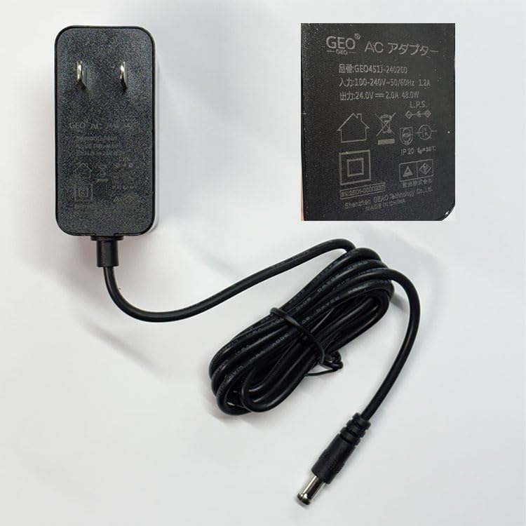 Amazon.co.jp: 変圧 電源アダプター DC24V 2A 直流 AC100V