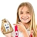 Shappy Tooth Fairy Bag Pouch for Boys and Girls to Place Under Pillow Milk Teeth Container Box Tooth Holder Keepsake Gift for Kids Children Baby Shower Birthday (Blue Style)
