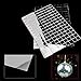 Micro Trader Self-Adhesive Real Glass Craft Mini Square & Round Mirrors Mosaic Tiles New