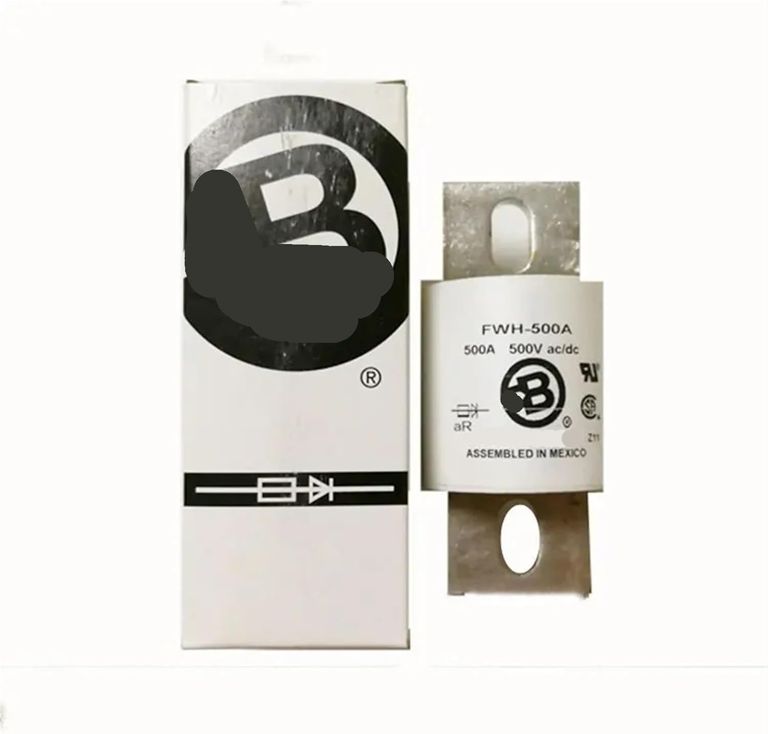 FWH-500A Fuse 500A 500V AC DC