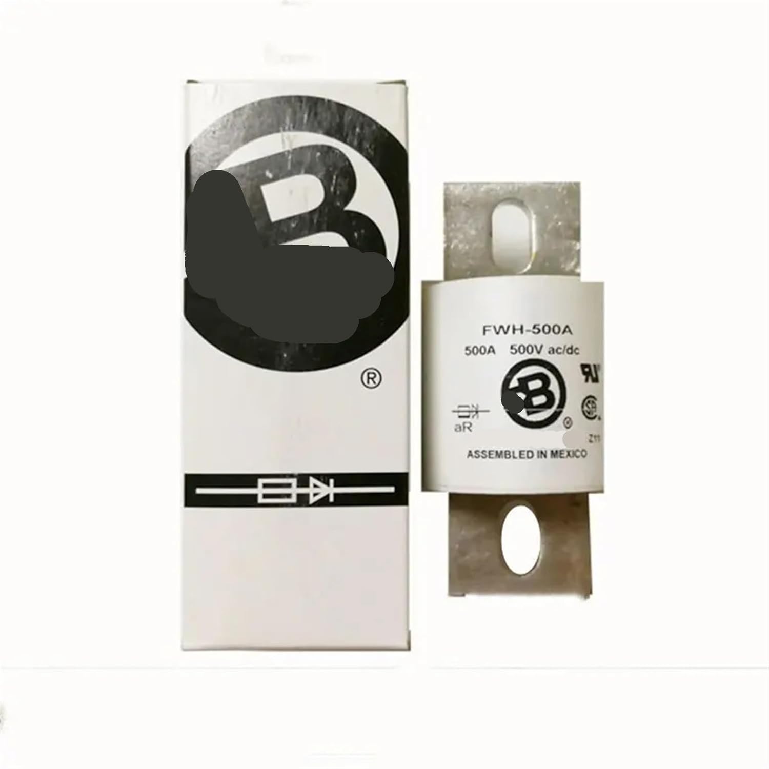 FWH-500A Fuse 500A 500V AC DC