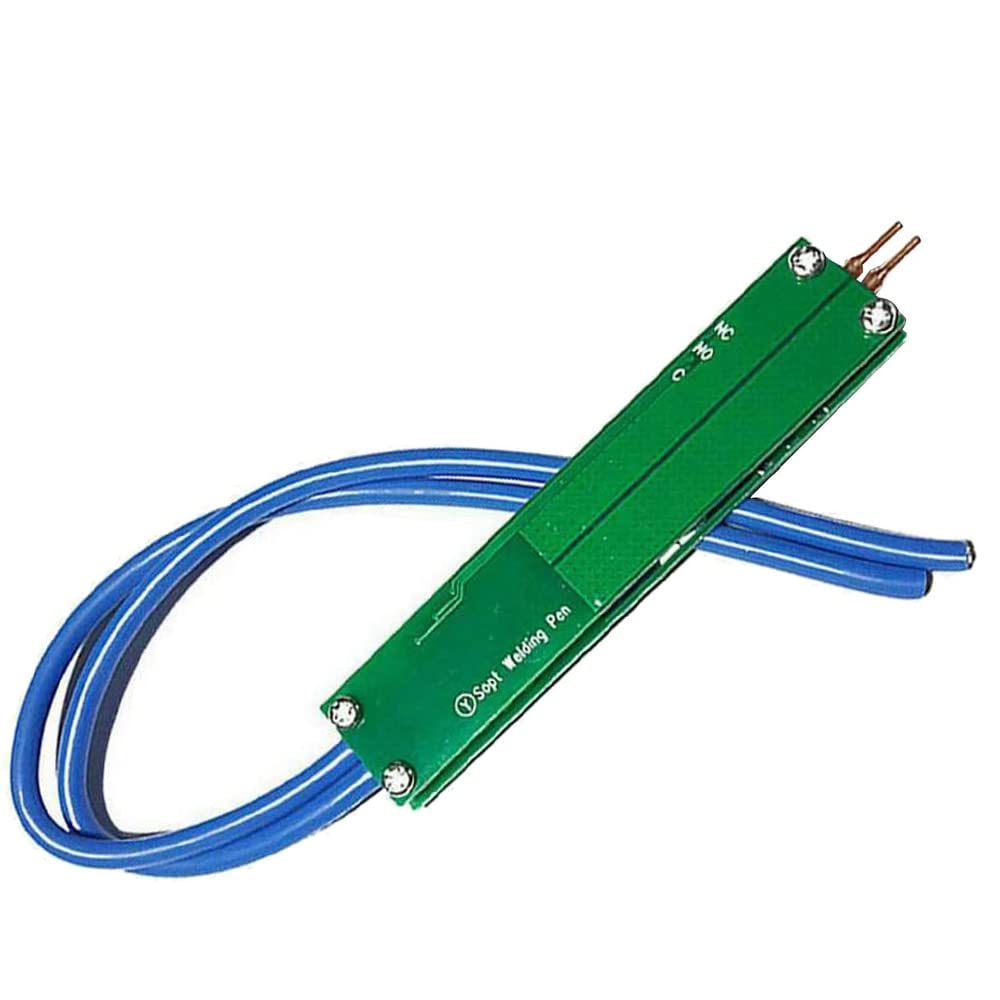 Jkjhbhged DIY Spot Welding Pen Machine Welding 18650 Battery Handheld Spot Welding Pen Spot Welding Machine Accessories, Blue