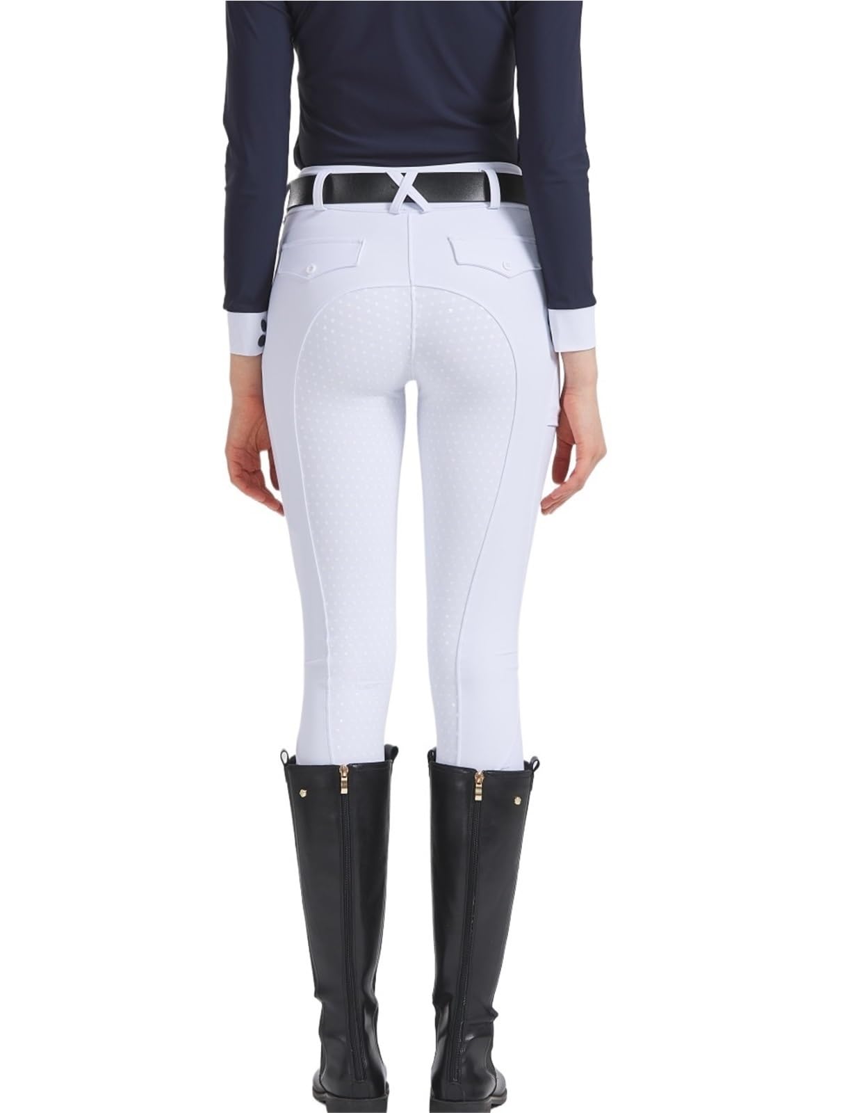 Pantaloni Equitazione Donna Pantaloni da Equitazione Professionali in Silicone for Ciclismo Sportivo for esami equestri per la Formazione